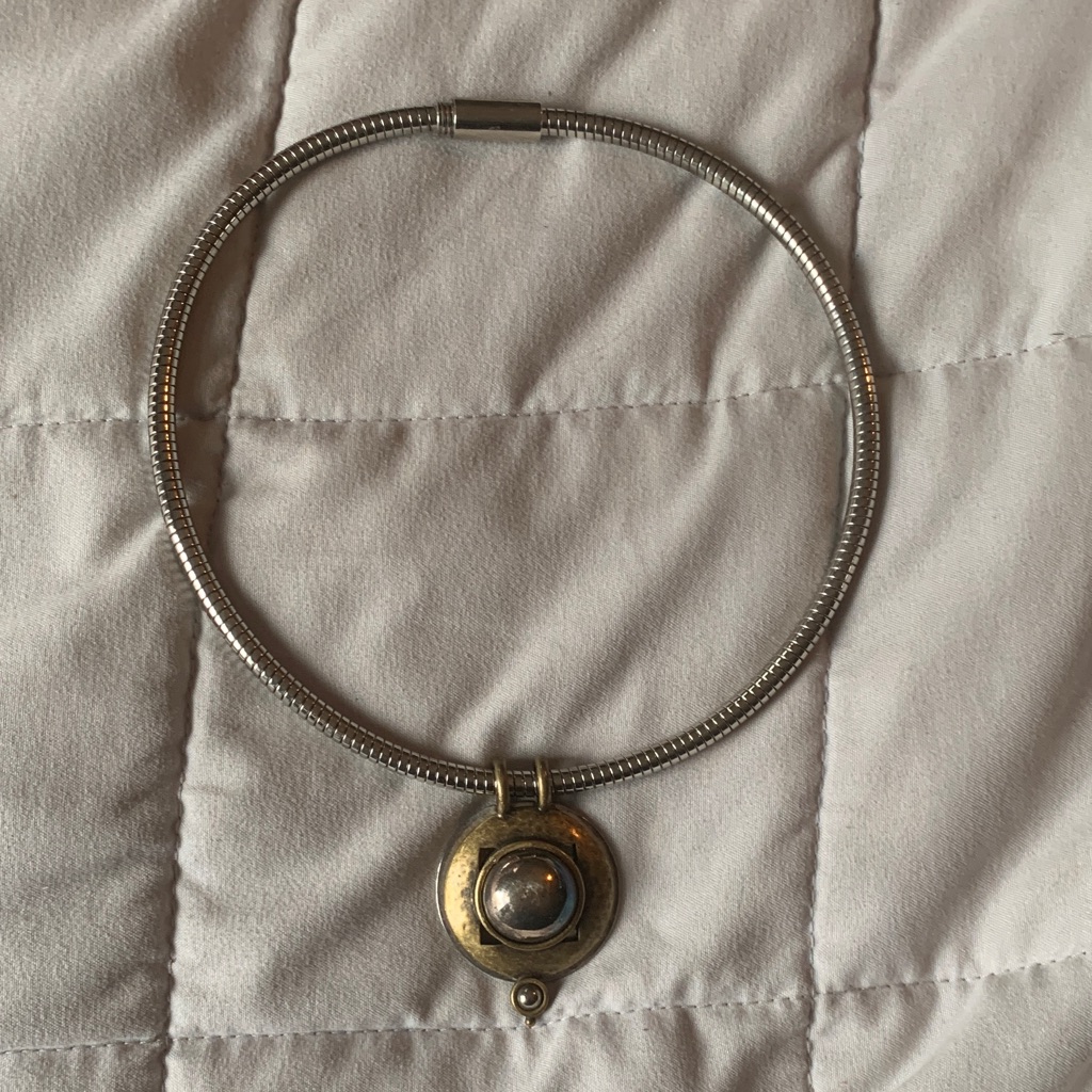 Vintage Chicos Pendant Necklace 16 With Magnetic Clasp